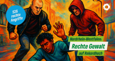 Rechte Gewalt in NRW auf Rekordhoch: Die Gefahr wächst – und wir müssen handeln