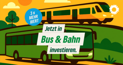 Dreifach zurück: Warum Investitionen in den ÖPNV klug, nachhaltig und überfällig sind