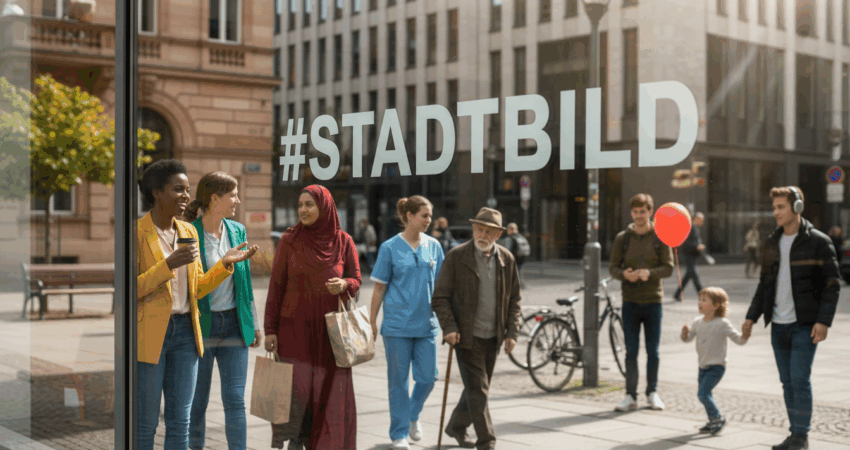 Nicht das Stadtbild ist das Problem – die Sprache ist es