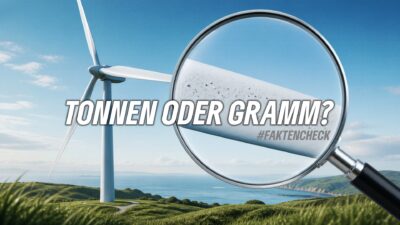 Viel Empörung, wenig Substanz: Der Faktencheck zum Windrad-Abrieb