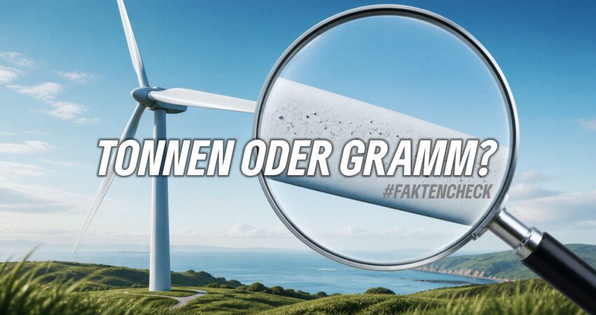 Viel Empörung, wenig Substanz: Der Faktencheck zum Windrad-Abrieb